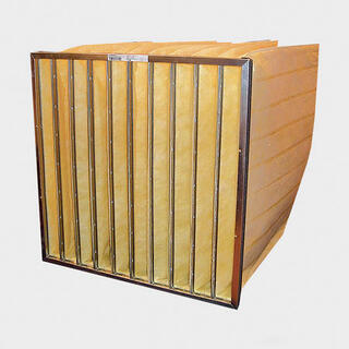 Luftfilter/Ventilasjon - Posefilter Glassfiber - SuperFlow Alu 45 ePM10 55%